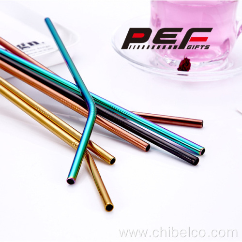 Eco-friendly stainless steel straw set